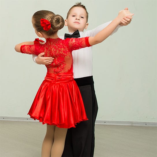 Boy and Girl Dancing